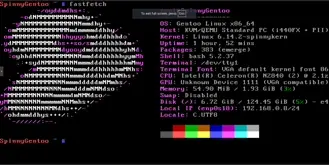 My gentoo neofetch